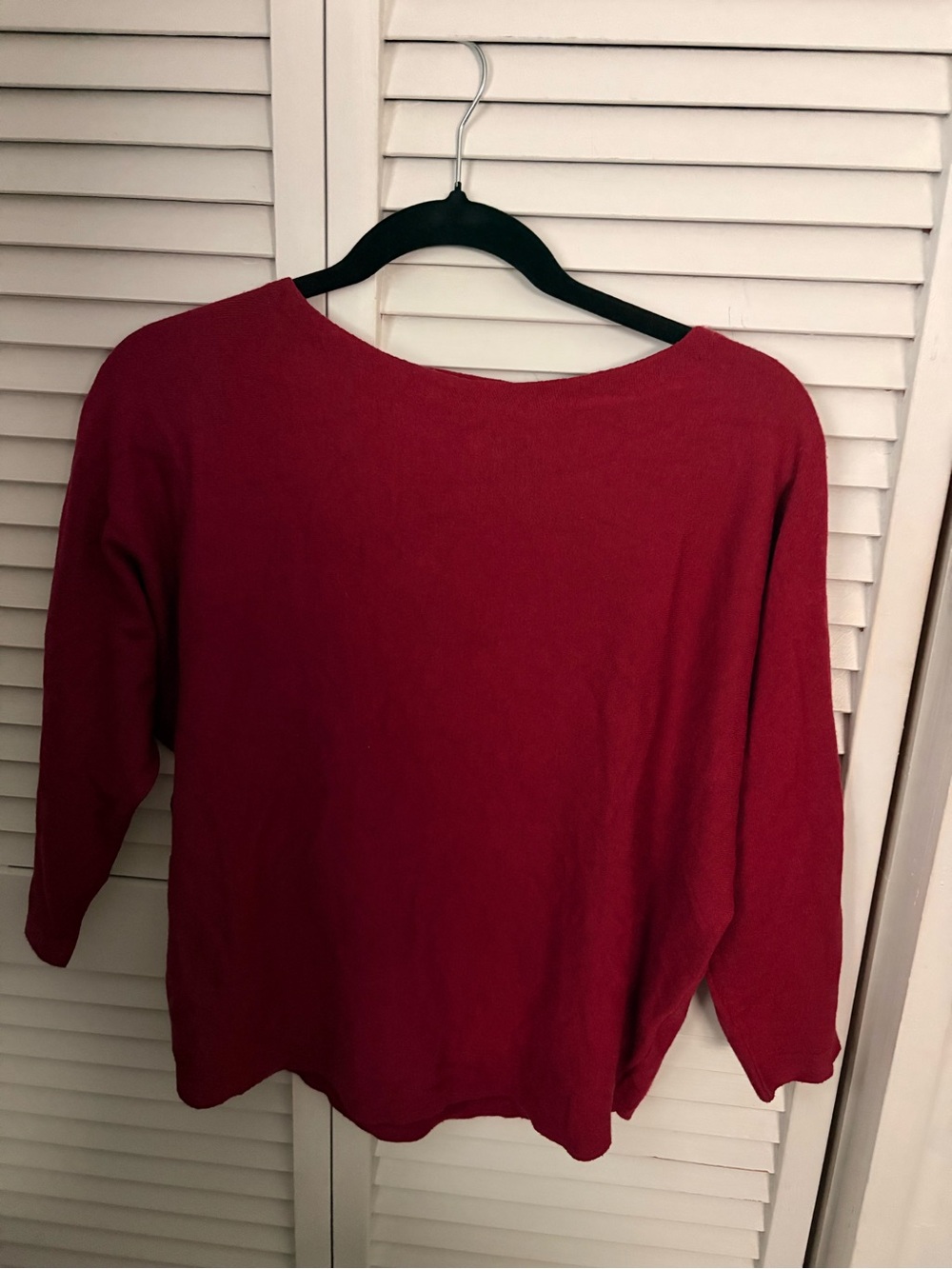 Women’s Red 5% Cashmere Sweater